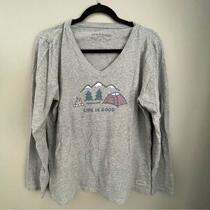 Life Is Good Long Sleeve - L